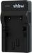 vhbw chargeur USB-C compatible avec Konica Minolta Digital Revio KD-310Z, KD-400Z, KD-410Z appareil photo/caméscope - station de charge + câble USB-C avec indicateur de charge