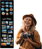 Anwicar Rechthoekige Magneet Bord - Magnetisch memobord - Magnetisch prikbord - Zwart