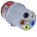 as - Schwabe CEE-meetadapter 16 A 5-polige testadapter met 4 mm bussen