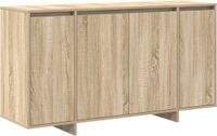 vidaXL Dressoir Sonoma Eiken 135 x 41 x 75 cm