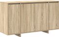 vidaXL Dressoir Sonoma Eiken 135 x 41 x 75 cm