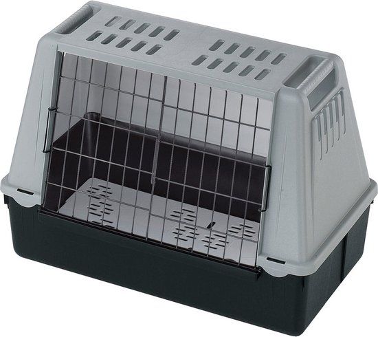 Ferplast Atlas Car Mini - Draagtas Vervoersbox - Grijs - 72x41x51 cm
