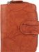 Greenburry Basic Portemonnee RFID Leer 9 cm - Femme - Format vertical - cognac