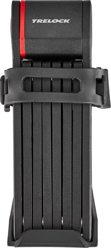 TRELOCK Vouwslot FS 280/80 TWO.GO ZF 280 X-MOVE - Zwart - 80 cm