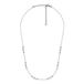 Emporio Armani EG3615040 Dames Collier 45cm - Zilverkleurig