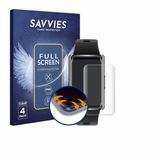 Savvies Screenprotector voor Huawei Band 11 Pro - Folie Beschermfolie Transparant Volledig Dekking 4 Stuks