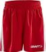 Craft Pro Control Shorts Jr 1906706 - Bright Red/White - 158/164