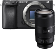 Sony A6400 body zwart + 70-350mm F/4.5-6.3 G OSS