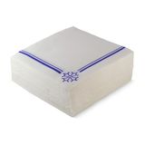 Hanglamp MORIGAMI Hanglamp ser42118043 Ich bin die Fiesta, servetten 40 x 40, 2-laags, 1/4 vouwen, 50 servetten, punta-punta, kruis occitane violet