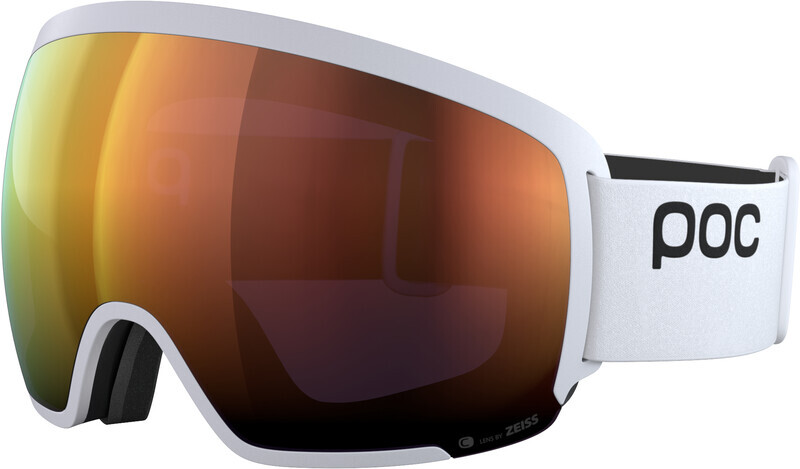 POC Orb Clarity Goggles, hydrogen white/spektris orange 2020 Ski & Snowboard brillen
