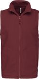 Kariban Fleecebodywarmer 'Luca' Maat 4XL Wine