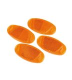 Lampa Set van 4 Spaakreflectoren - Oranje