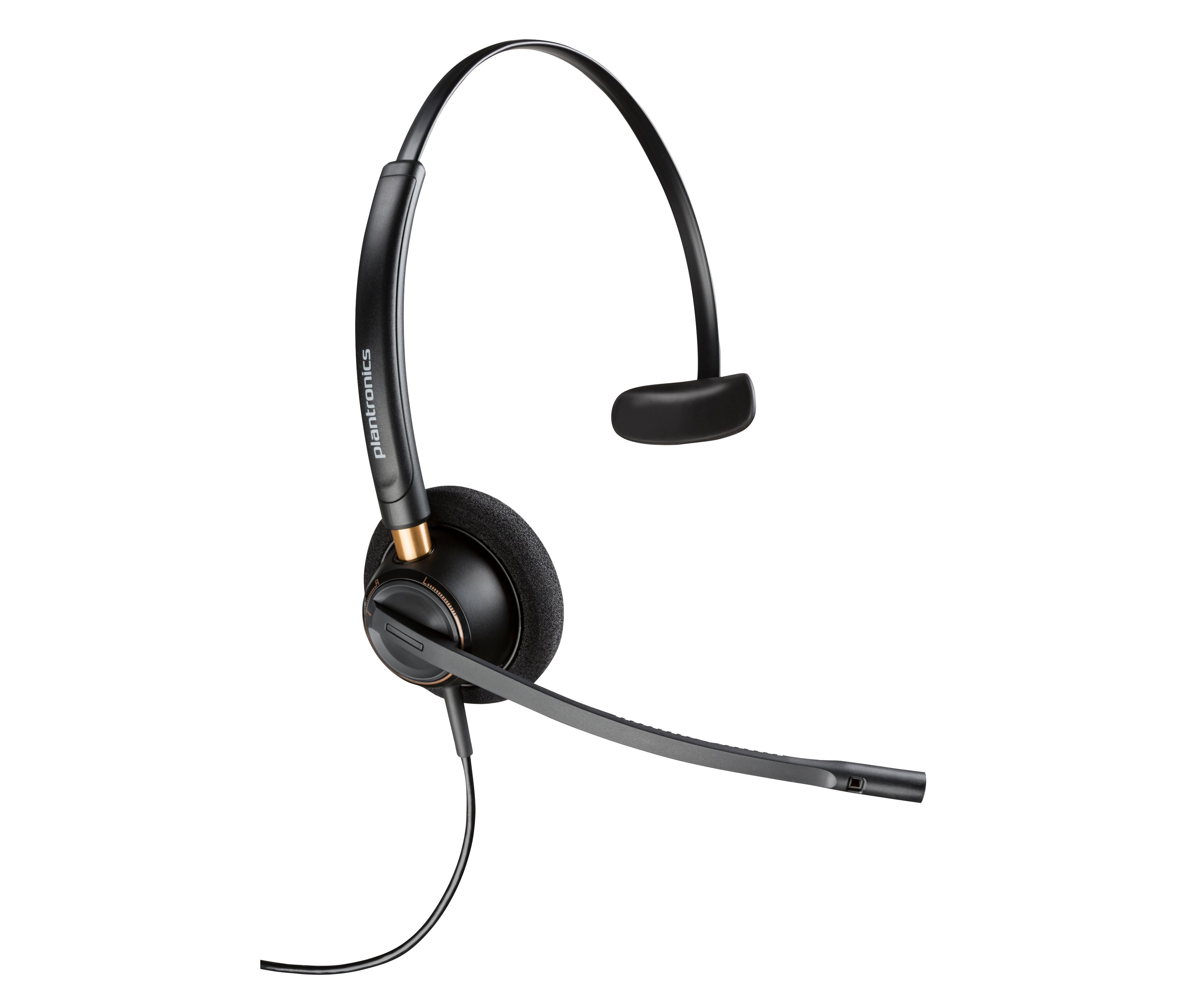 HP Poly Poly EncorePro 510D Headset - Monaural - Bedraad - Zwart