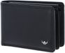 Golden Head Leren portemonnee Polo RFID Protect Minischeintasche 1040 Schwarz zwart
