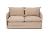 Canapé convertible 2,5 places en lin beige