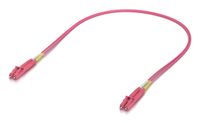 Ubiquiti UACC-OFC-M2-LULU-0.5M-50 Glasvezelkabel 0,5 m LC LC/LC Roze