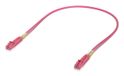 Ubiquiti UACC-OFC-M2-LULU-0.5M-50 Glasvezelkabel 0,5 m LC LC/LC Roze