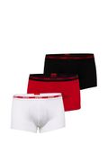 HUGO Planet 10249742 01 Bokser 3 Eenheden Heren - Bright Red - S