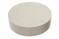 HBX natural living Steekschuim/oase - droog - Rond - grijs - D18 x H6 cm