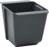 vidaXL Jardinières pour palettes Europe 24 pièces Gris 13,5 x 9 x 9,5 cm