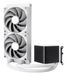 TRYX PANORAMA 240 Processor Kit voor vloeistofkoeling Wit