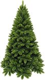 Triumph Tree Tsuga Kerstboom - Kunstboom met Besneeuwd Effect en Bruine Nerven - H230 x Ø147 cm - Groen