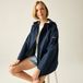Regatta Dames Orlea Waterdichte Jas met Capuchon Blauw