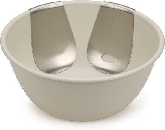 Joseph Joseph Uno Saladeschaal - Met Saladebestek - Beige