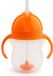 Munchkin Tip & Sip Straw Cup Weighted 207ml Oranje