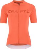 CRAFT ENDUR LOGO JERSEY W Dames Fietsshirt - TRACE - M - Korte mouw - Polyester