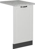 Vicco R-Line Vaatwasserfrontpaneel – 45 cm, WB Marmer Wit Landhuis