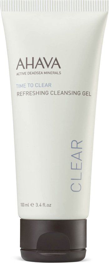 AHAVA Refreshing Cleansing Gel - 100ml - Face Wash & Makeup Remover for Sensitive Skin