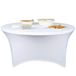 WERKA PRO Tafelkleed voor tafel, Ø 150 cm, wit