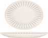 Rinart Plat de service - Sierra - Porcelaine - 31 cm - set de 2