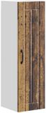vidaXL Wandkast LUCCA Oud hout 30 x 31 x 100 cm Bewerkt hout