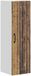 vidaXL Wandkast LUCCA Oud hout 30 x 31 x 100 cm Bewerkt hout