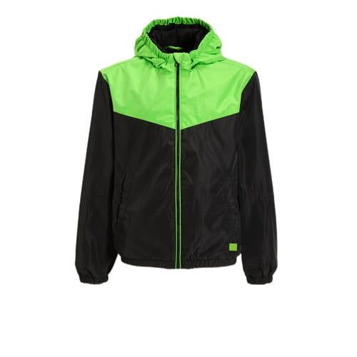 Orange Stars hooded jacket