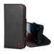 TORRO Étui Compatible avec iPhone 16+ Plus – Étui Portefeuille Premium en Cuir avec Support et Emplacements pour Cartes (Compatible avec les Chargeurs MagSafe Officiels) - Noir avec Rouge