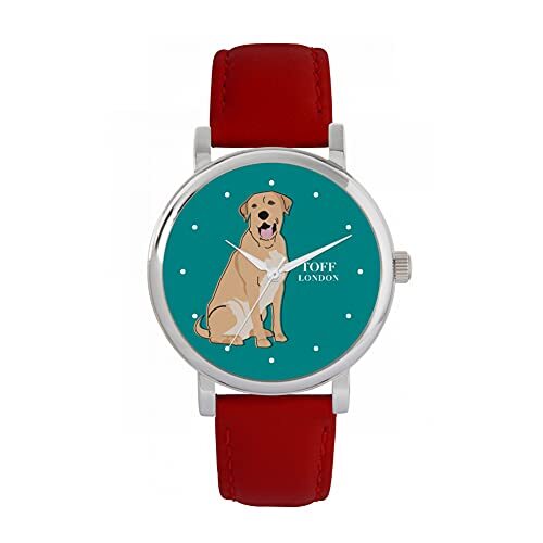 Toff London Beige Labrador Retriever Hondenhorloge