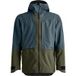 Ortovox Ravine Plus 3L, veste imperméable, homme, gris foncé/vert foncé