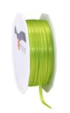 Pressent cadeaulint, polyester, lichtgroen, 50 m spoel 3 mm