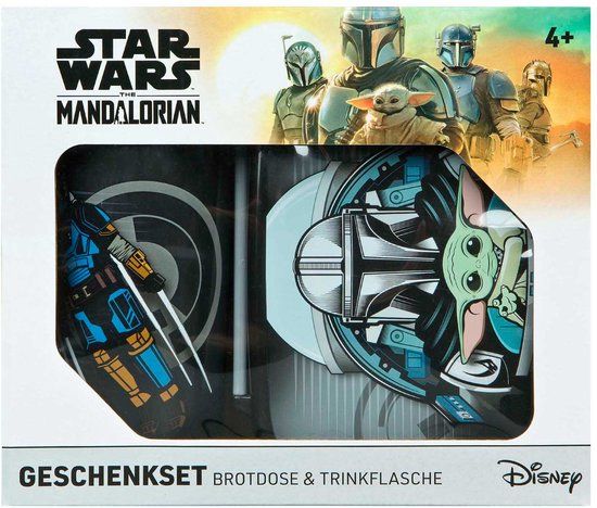 Scooli Undercover Star Wars Serie - Lunchbox en Fles Set - Zwart - 500ml