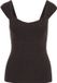 WE Fashion Dames singlet van ribstof