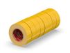 ERKO PVC Isolatietape 19mm x 20m, 8stuks, Geel