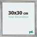 Your Decoration - Cadre photo 30x30 cm - MDF - Gris balayé - Mura