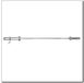 HMS Olympische Rechte Halterstang - 2000mm - 16,2 kg - Inclusief Veersluitingen