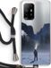 Case Company - Oppo A94 5G Case with Cord - Wanderlust - Black Cord - Back Cover