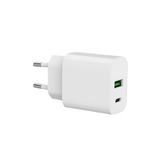 SPC Wall Charger SPC Fast Charger 4341B/ 1xUSB Type-C/ 1xUSB/ 20W/ White