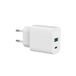 SPC Wall Charger SPC Fast Charger 4341B/ 1xUSB Type-C/ 1xUSB/ 20W/ White