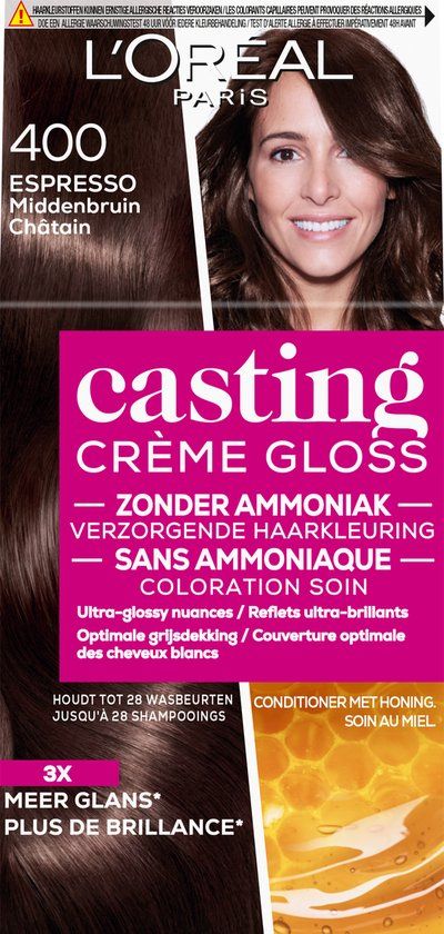 L'Oréal Paris Casting Crème Gloss 400 Espresso - Semi-permanente Haarkleuring